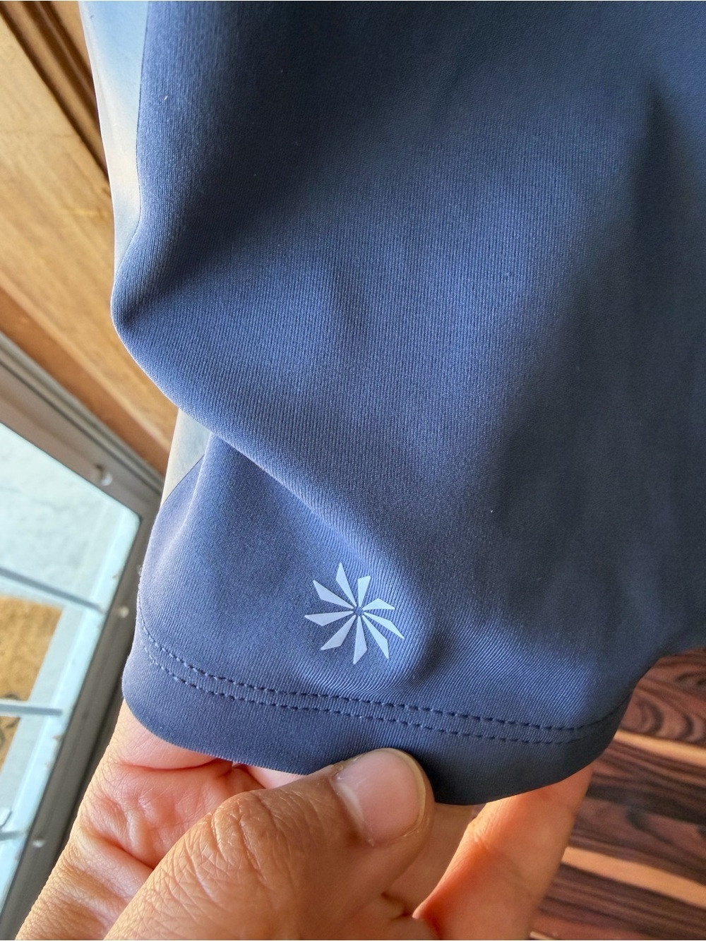 Athleta Slate Blue Allyson Felix bodysuit - Picture 4 of 8